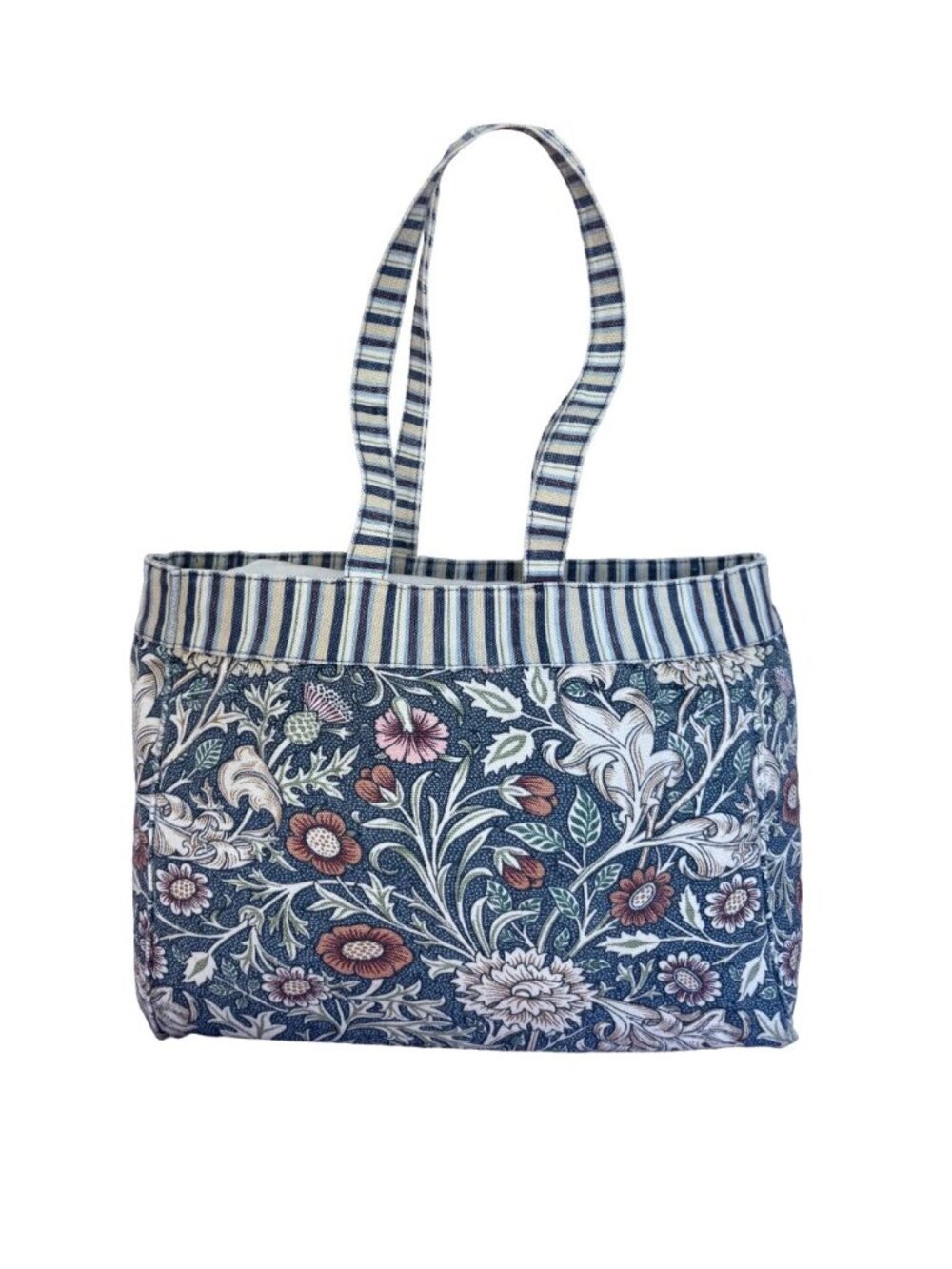 Collectable V&A Museum Ulster Weavers Floral Tapestry Tote William Morris Style